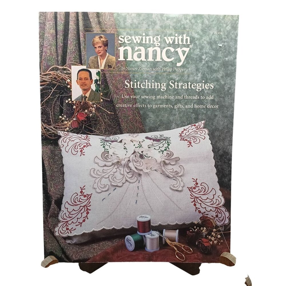 Sewing With Nancy 1999 Stitching Strategies Book By Nancy Zieman With Philip Pep